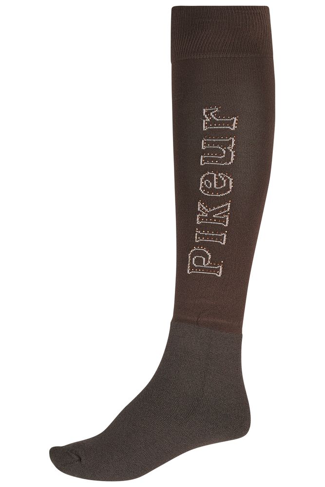 PIKEUR - Knee Socks Wool Riding Socks Chocolate Brown