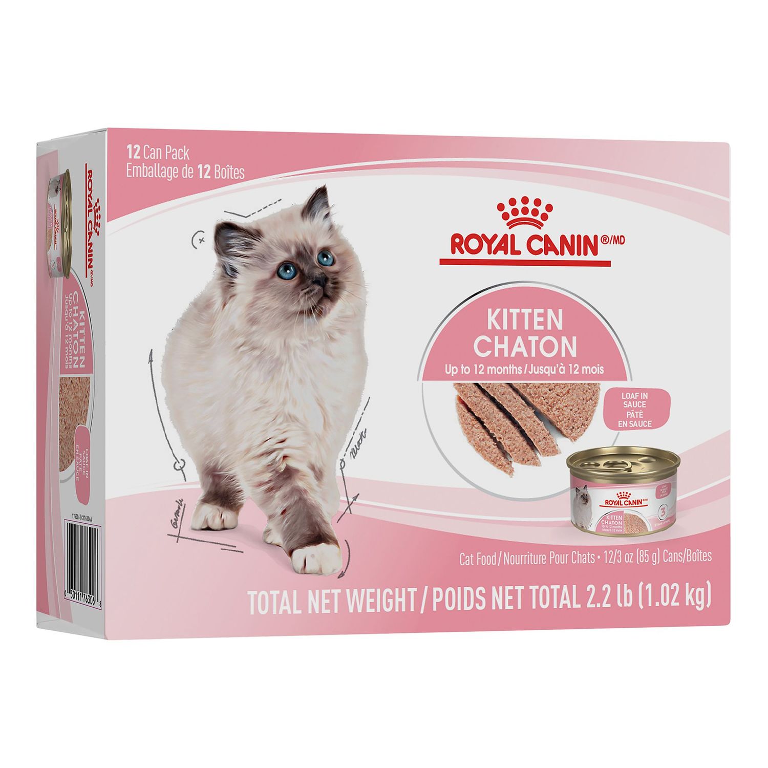 ROYAL CANIN - Instinctive Kitten Loaf in Sauce Multi Pack Cat Food