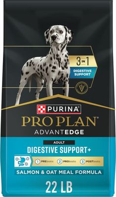 PROPLAN - AdvantEDGE Adult Digestive Support+ Salmon &amp; Oat Meal Formula Dry Dog Food