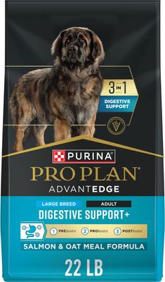 PROPLAN - AdvantEDGE Large Breed Adult Digestive Support+ Salmon &amp; Oat Meal Formula Dry Dog Food