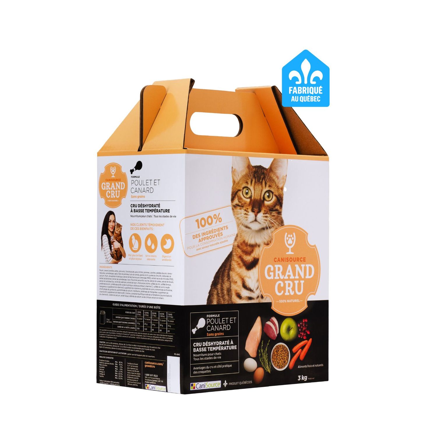 CANISOURCE - Grand Cru Chicken and Duck Formula, Size: 3kg
