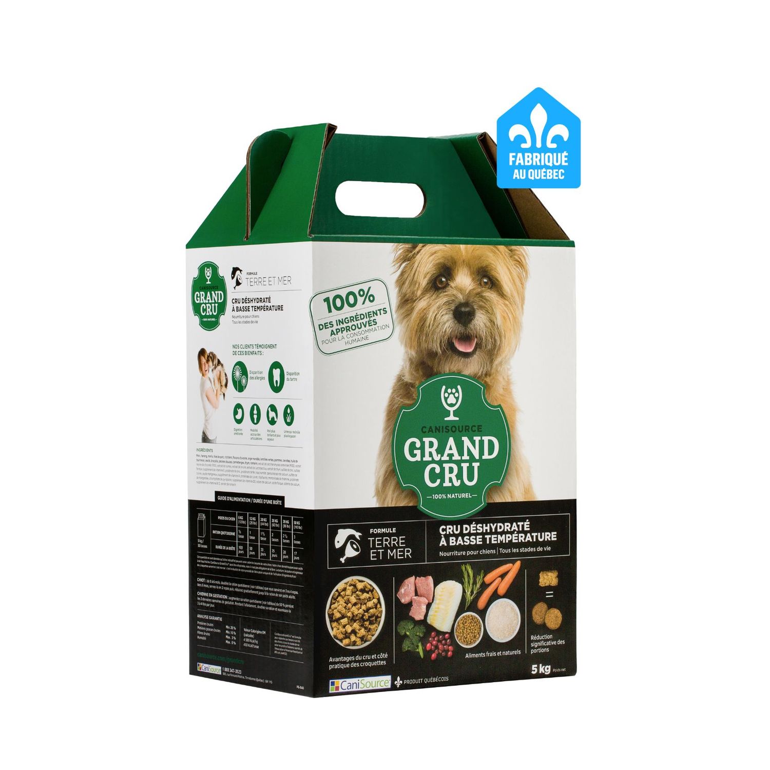 CANISOURCE - Grand Cru Surf &amp; Turf Dog Formula, Size: 5kg