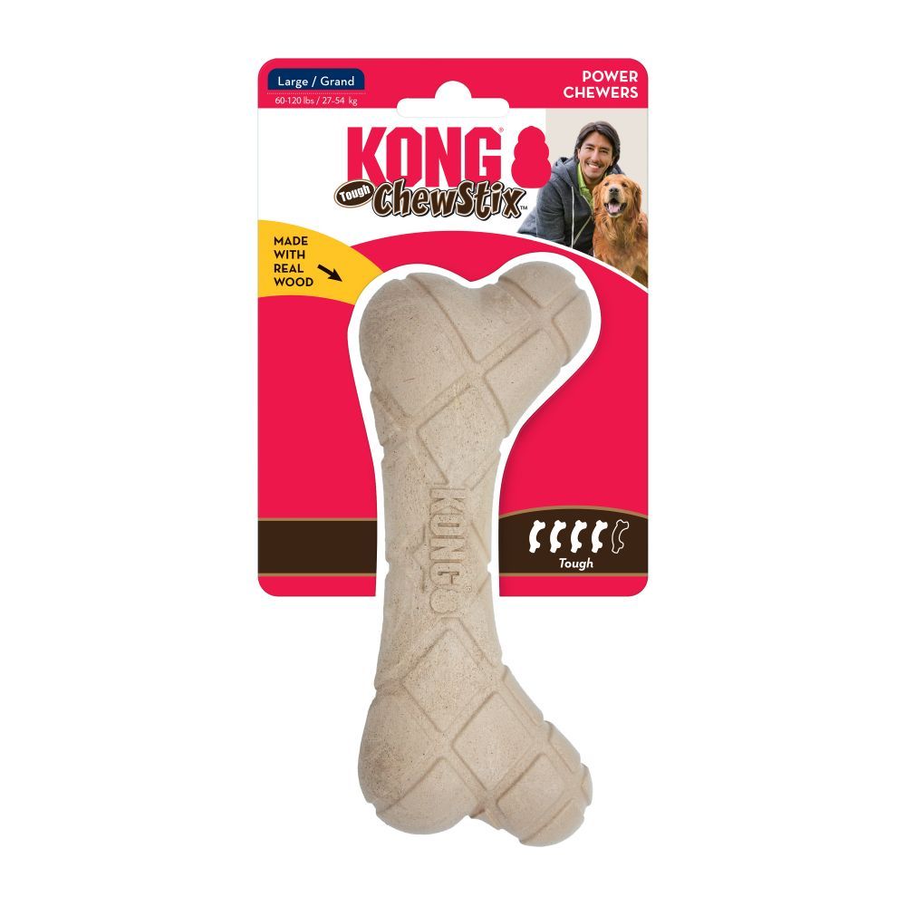 KONG - ChewStix Tough Femur Dog Toy, Size: Large