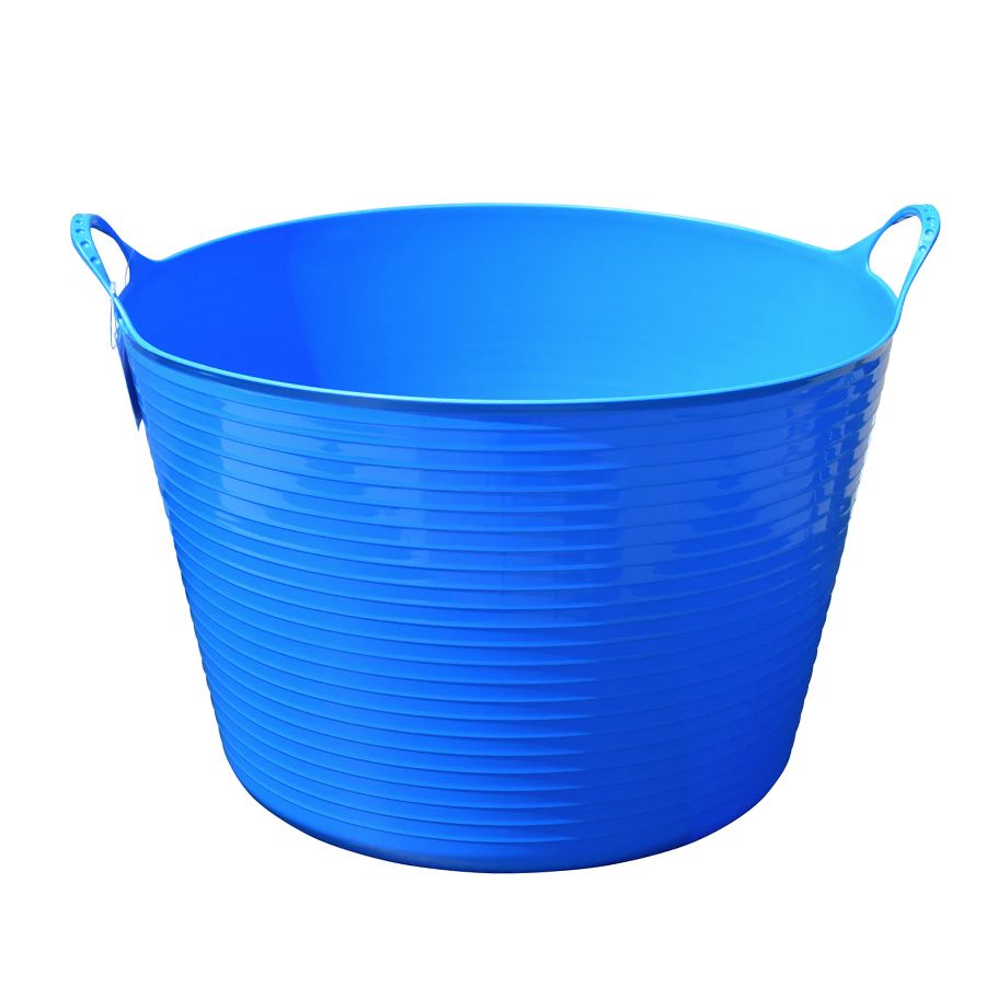 TUFF STUFF - Plastic Flex-Tubs, Colour: Bleu, Capacity: 4.2 Gallons