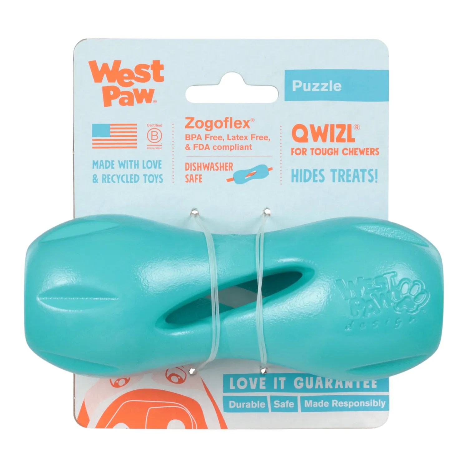 WEST PAW - Limited Edition Teal Qwizl, Size: Small (5.5'')