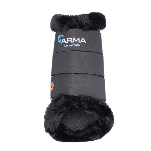 SHIRES EQUESTRIAN - Arma Air Motion Brushing Boot Black, Size: Cob