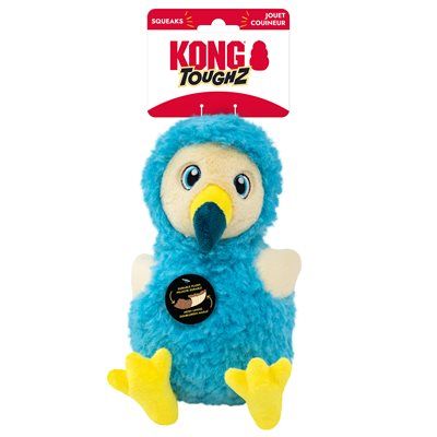 KONG - Toughz Dodo Squeaky Plush Dog Toy, Size: Medium