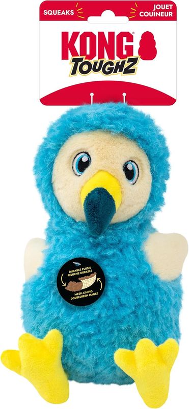 KONG - Toughz Dodo Squeaky Plush Dog Toy