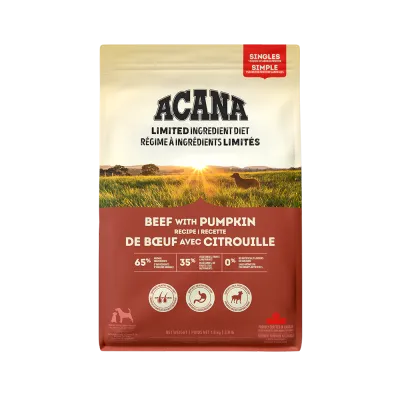 ACANA - Limited Ingredient Diet Singles Beef with Pumpkin Recipe