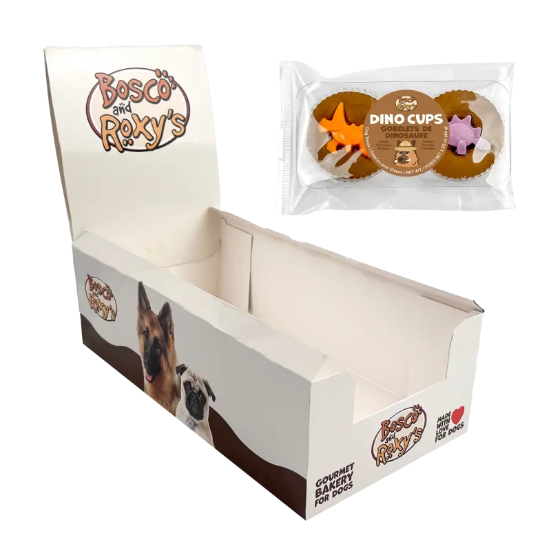 BOSCO &amp; ROXY'S - Prepackaged Extinct-ionally Cute Dino Cups