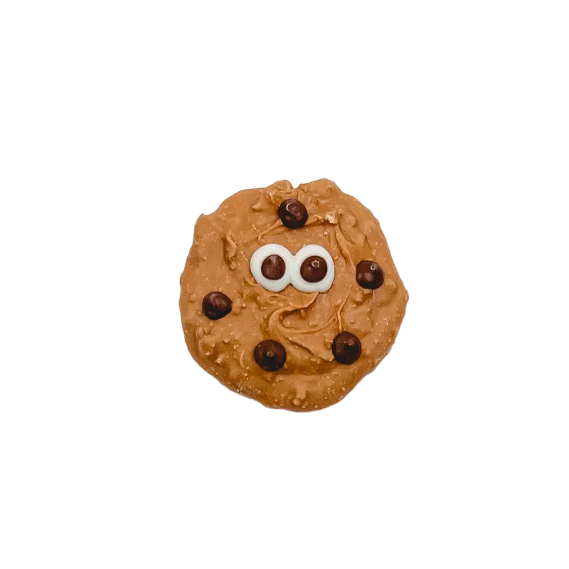 BOSCO &amp; ROXY'S - Chocolate Chip Cookie Face Woof it Down Handmade Cookies