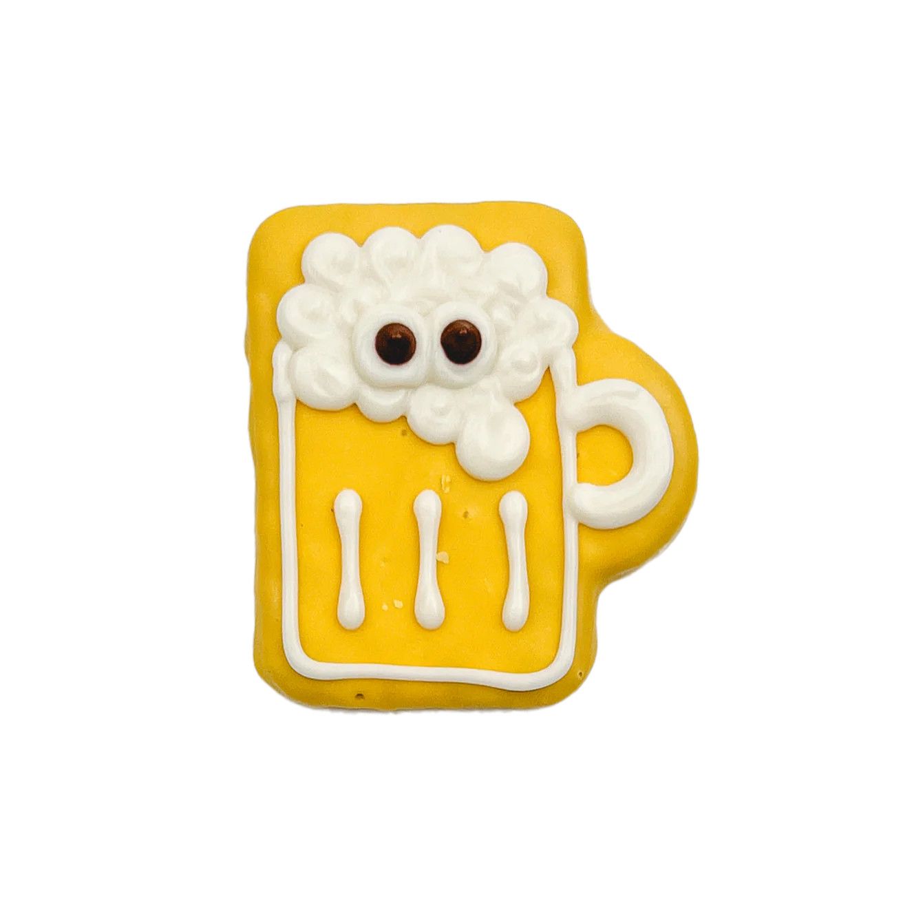 BOSCO &amp; ROXY'S - Pour Me Another Woof it Down Handmade Cookies, Colour: Yellow
