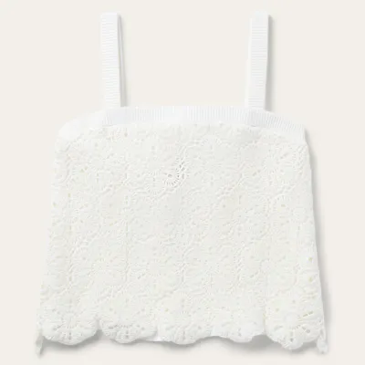 STETSON - Novelty Crochet Tank Top