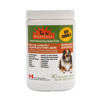 WELLY TAILS - Adult Dog Longevity Advanced Formula