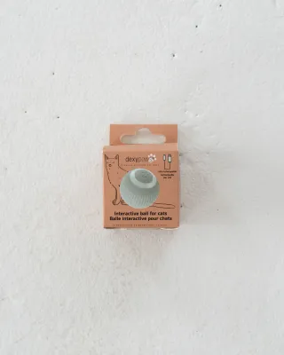 DEXYPAWS - Sage Green Interactive Pet Ball