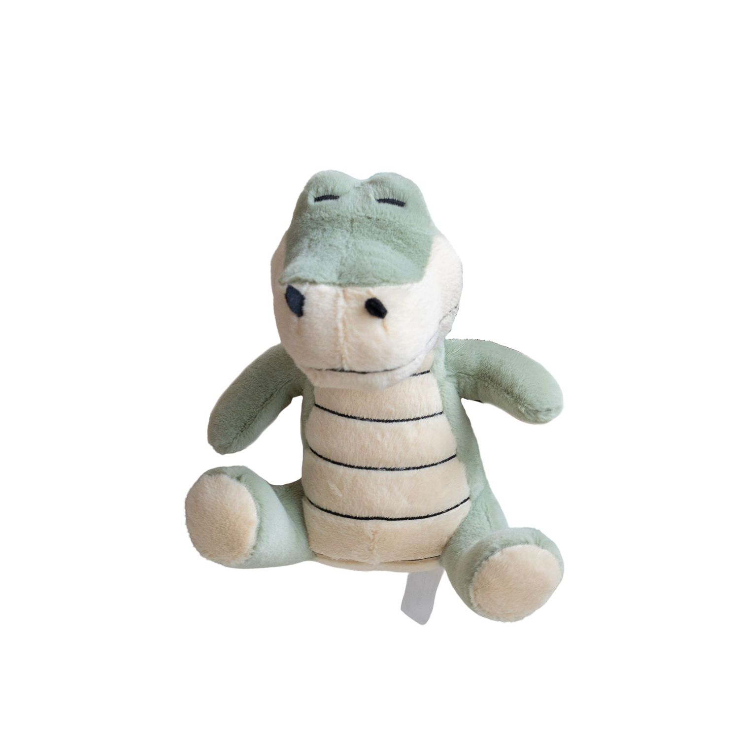 DEXYPAWS - Croc Plushie for Dogs, Colour: Vert Sauge