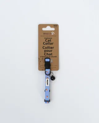 DEXYPAWS - Tangerine Breakaway Cat Collar