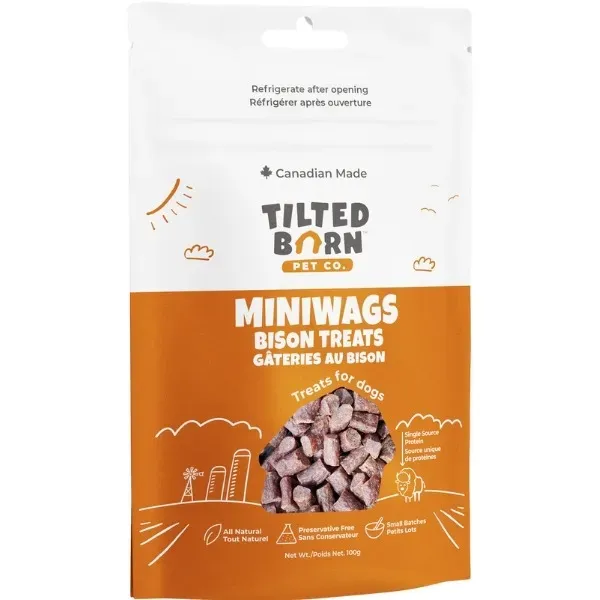 TILTED BARN - Canadian Bison Miniwags Treats
