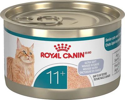 ROYAL CANIN - Aging 11+ Ultra Soft Mousse In Sauce Canned Cat Food, Size: 145g