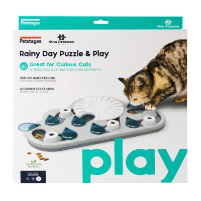 OUTWARD HOUND - Rainy Day Puzzle &amp; Play Cat Game