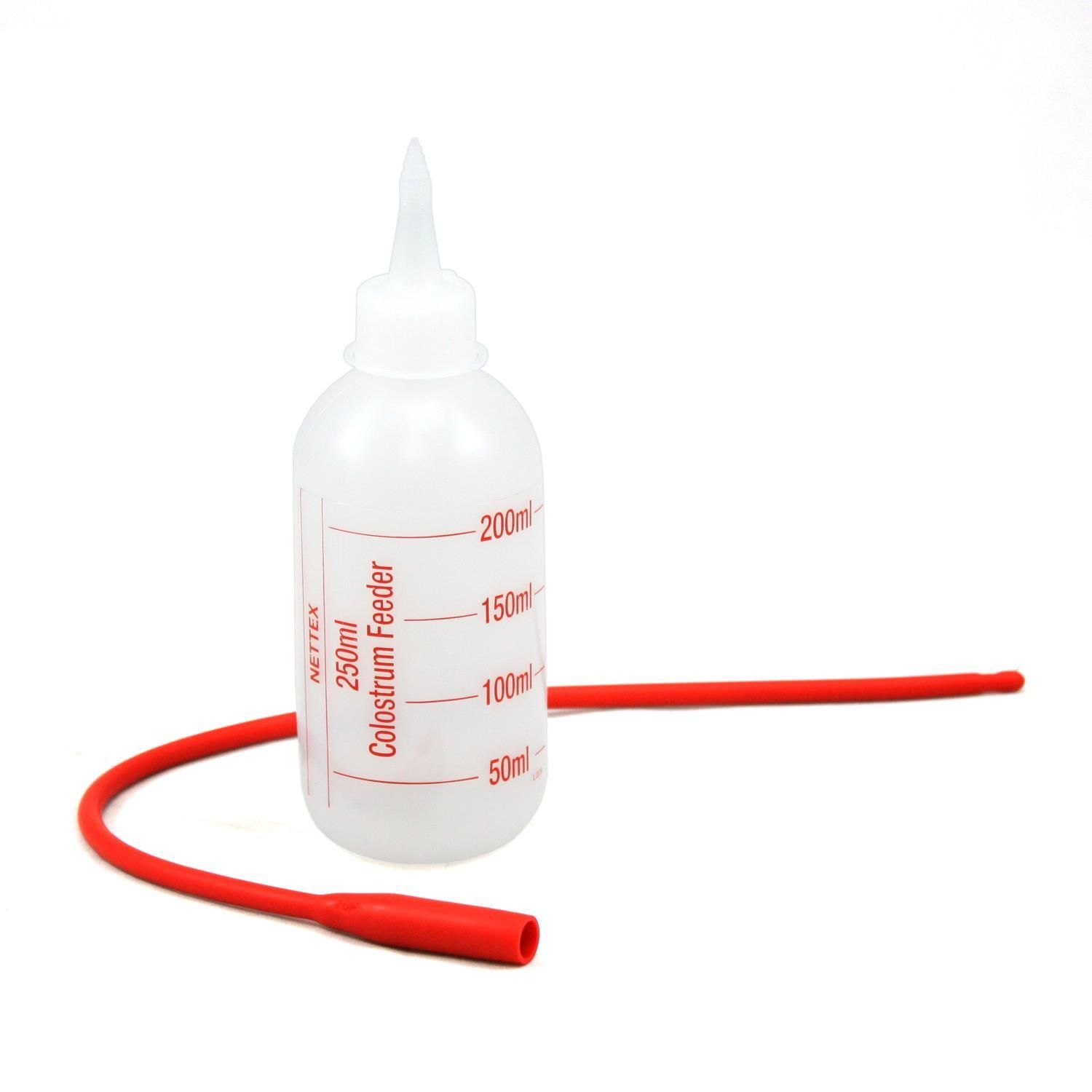 KERBL - Lamb Bottle Colostrum Feeder with Stomach Tube, Capacity: 250ml