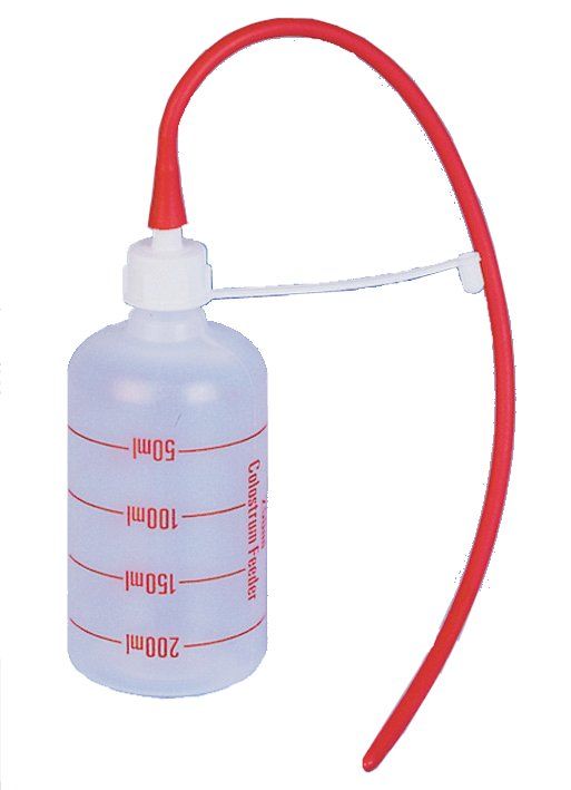 KERBL - Lamb Bottle Colostrum Feeder with Stomach Tube, Capacity: 250ml