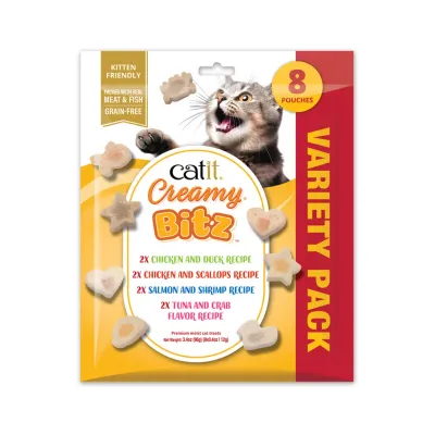 CATIT - Creamy Bitz Premium Juicy Cat Treats