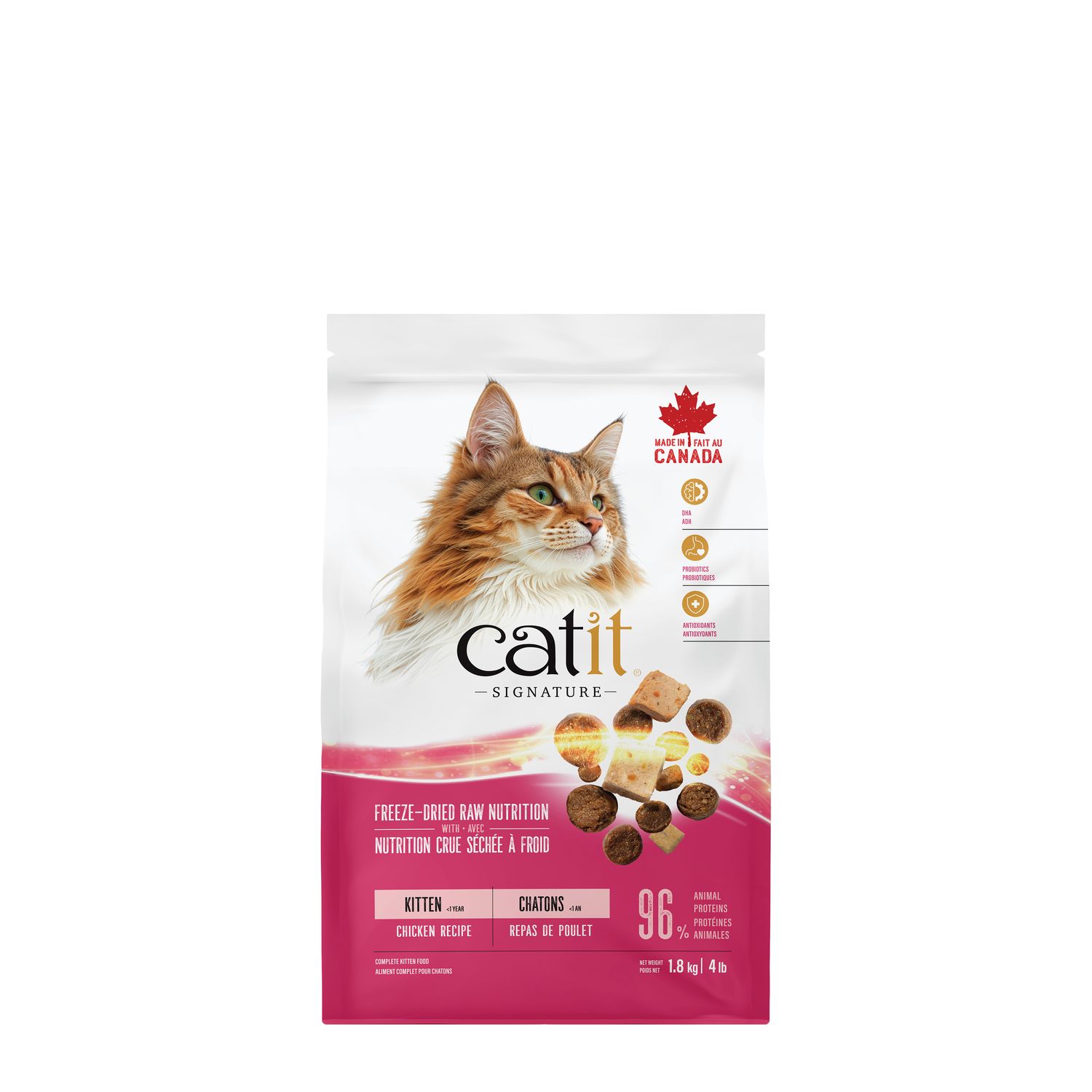 CATIT - Signature Kitten Dry Food Chicken Recipe, Size: 1.8kg