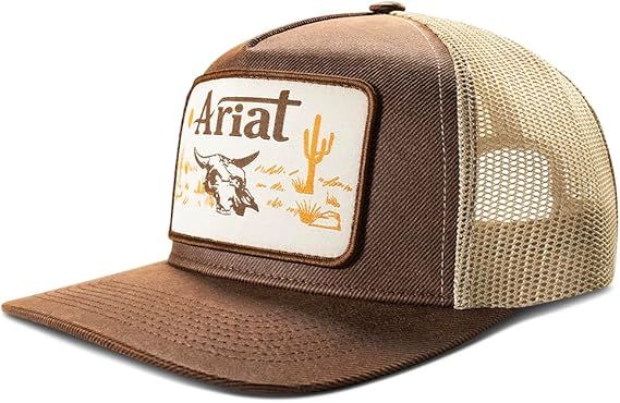 ARIAT - Oilskin Desert Patch Western Cap