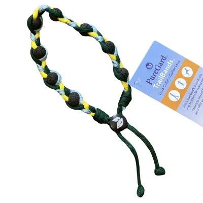 PURE GARD - TrailBands 2-in-1 Lava Bead Collar