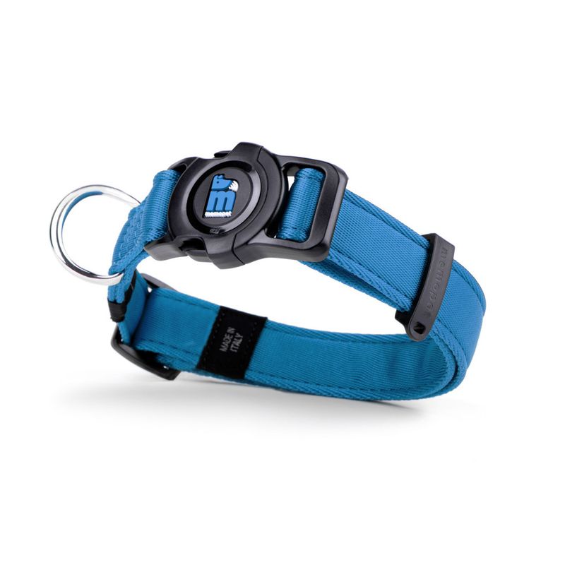 MYFAMILY - Adjustable MemoPet NFC Technology Blue Dog Collar