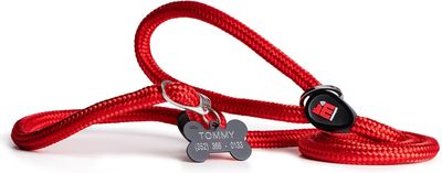 MYFAMILY - Red MemoPet Rope Leash