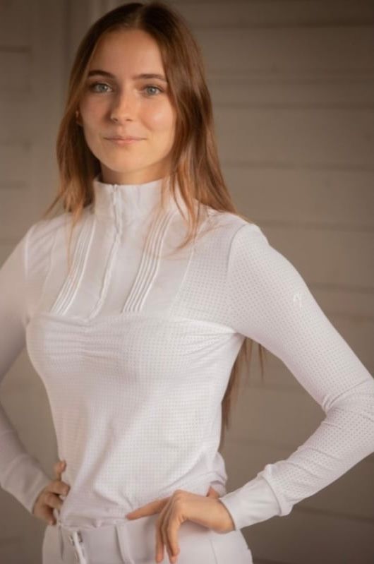 PENELOPE - Florence Long Sleeve Show Shirt White