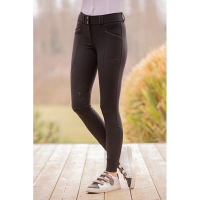 PENELOPE - Sybille Breeches Knee Patch Black