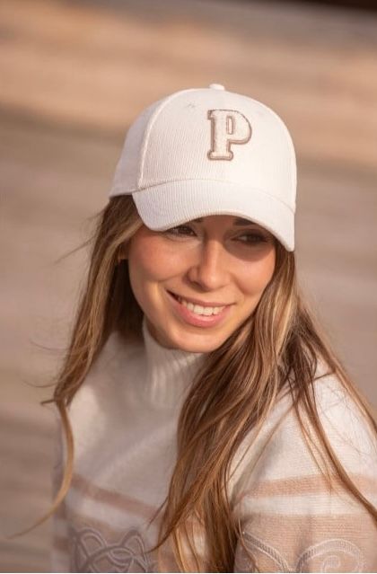 PENELOPE - Suzanna Baseball Cap Off-White