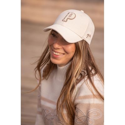PENELOPE - Suzanna Baseball Cap Off-White