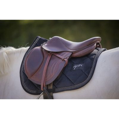 PENELOPE - New Strass Saddle Pad Black