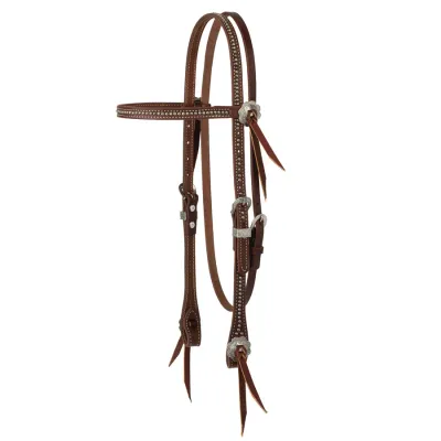 WEAVER - Stockman Western Leather Headstall