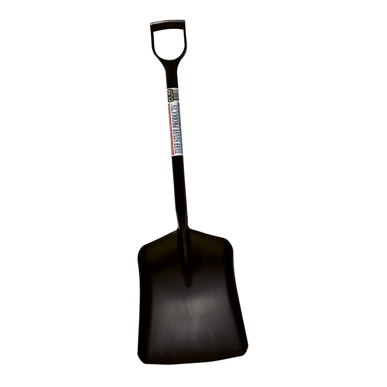 TUFF STUFF - HD Plastic Barn Shovel, Colour: Noir