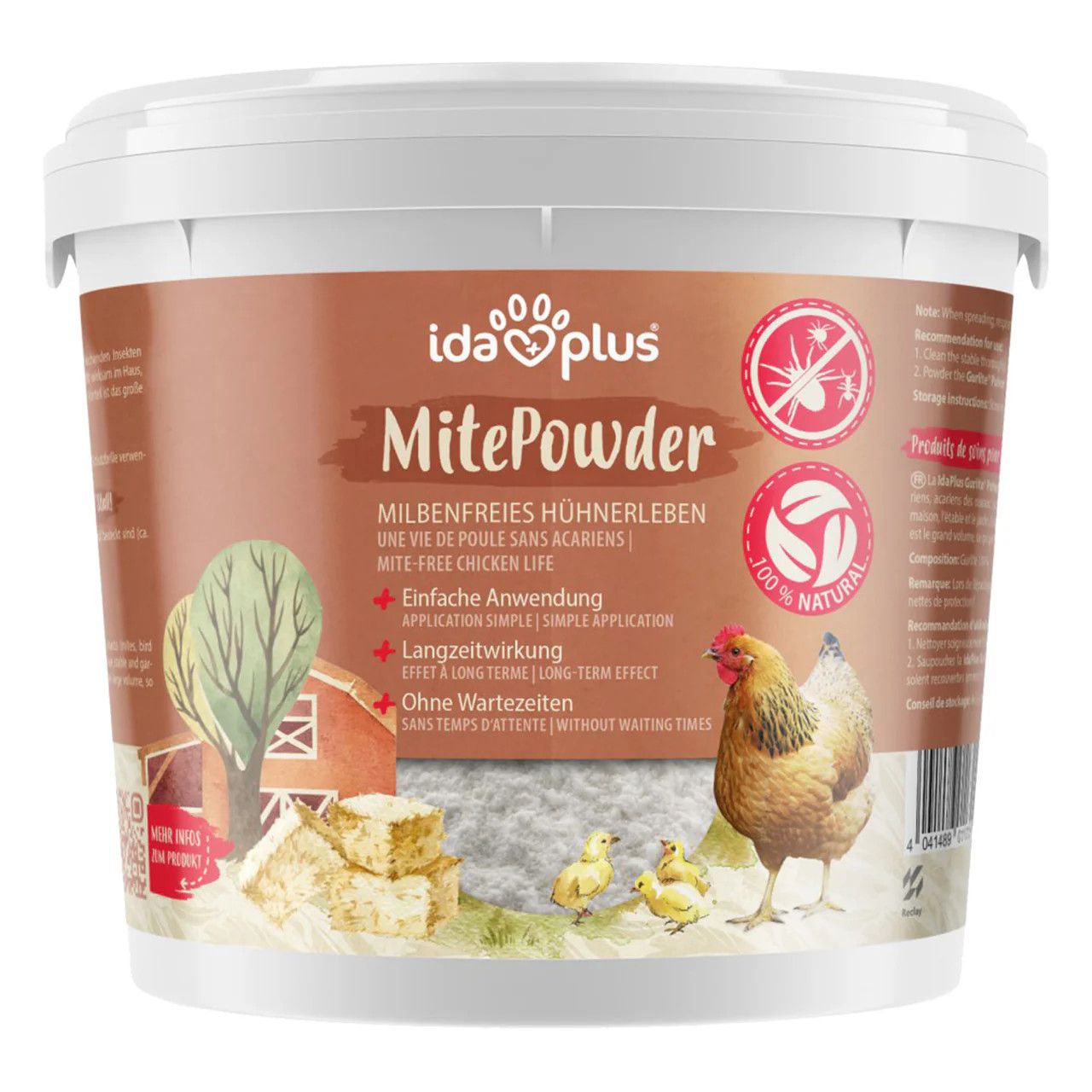 IDAPLUS - Mite Powder, Size: 250g