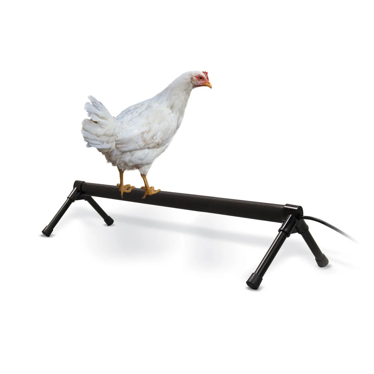 K&amp;H PRODUCTS - Thermostatically controlled Heated Chicken Perch, Size: 26''
