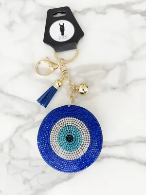 LUXY CHARMS - Key Chain Evil Eye Charm