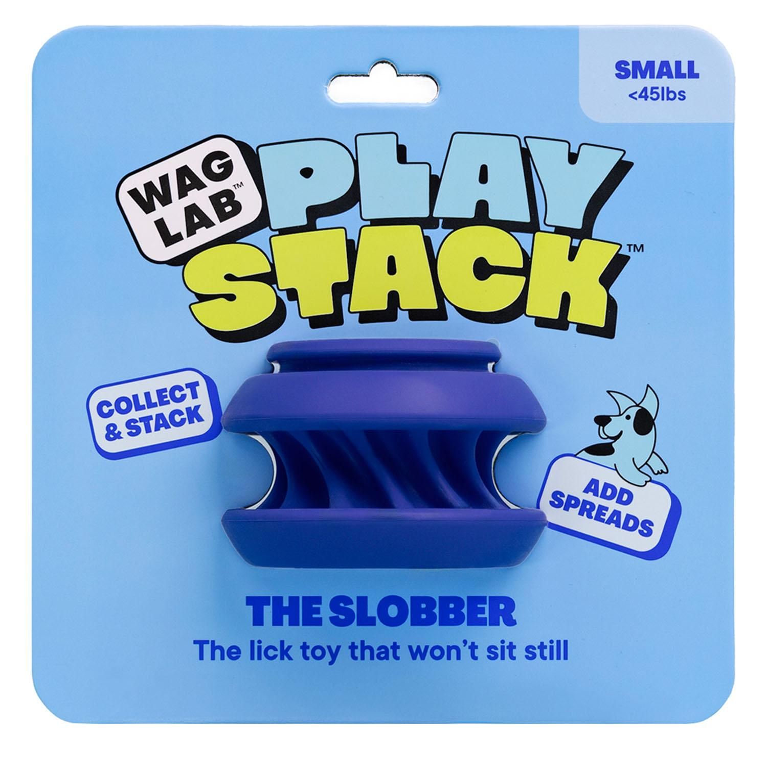 WAGLAB - Play Stack The Slobber, Size: Small (45lbs and Less)