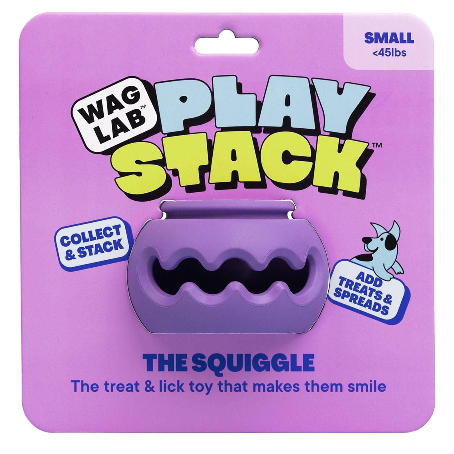 WAGLAB - Play Stack The Squiggle, Size: Small (45lbs and Less)