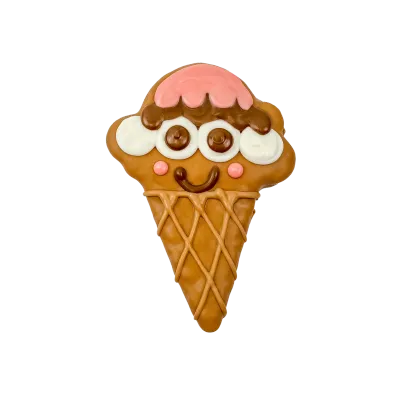BOSCO &amp; ROXY'S - Neapaw-litan Cone Summer Eats Handmade Cookie