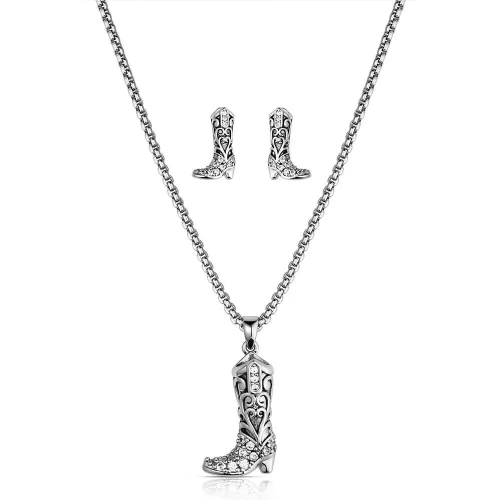 MONTANA SILVERSMITHS - Kicking Up Dust Jewelry Set