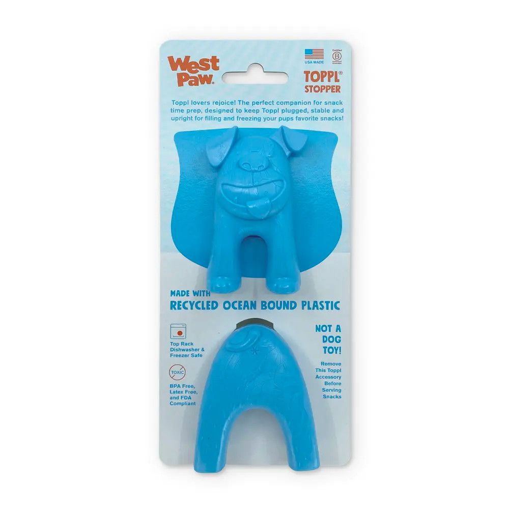 WEST PAW - Toppl Stopper, Colour: Aqua Blue