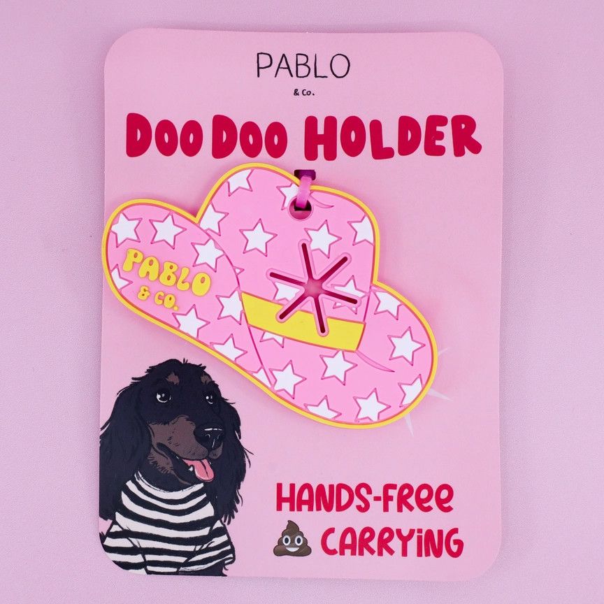 PABLO &amp; CO - Cowgirl Howdy Hat DooDoo Holder, Colour: Rose