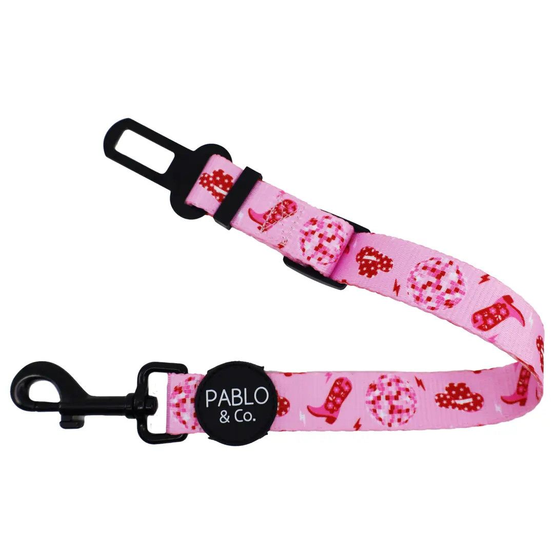 PABLO &amp; CO - Adjustable Car Restraint, Colour: Disco Cowgirl, Size: Small