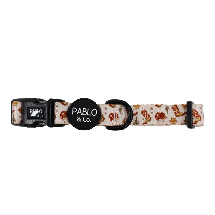 PABLO &amp; CO - Howdy Neoprene Padding Dog Collar